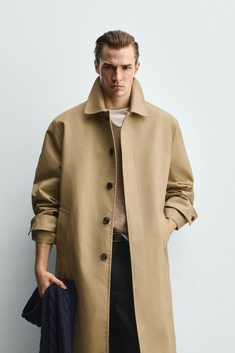 Cappotto trench uomo - , zara