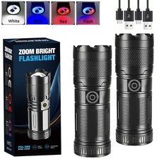 1-2PACK Torcia LED Super