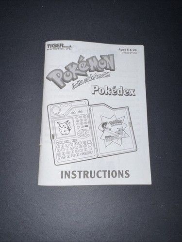 Pokémon pokedex deluxe - pokedex, tiger