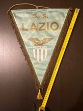 S.S. LAZIO CALCIO GAGLIARDETTO UFFICIALE PENNANT WIMPEL FOOTBALL FUTBOL