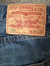 Levis Abbigliamento Vintage