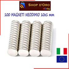 100 MAGNETI NEODIMIO 10X1 MM