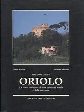 ORIOLO di Stefano Saviotti