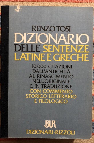 Dizionario delle sentenze