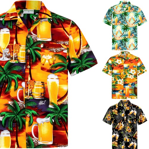 Camicia uomo hawaiana 100 - hawaiana, 100%