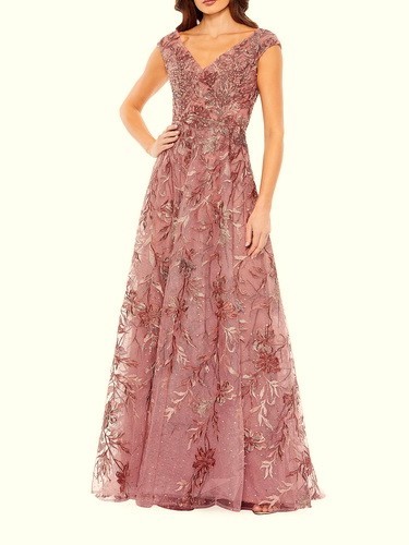 Abito mac duggal cannella - mac,