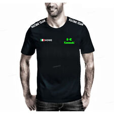 maglietta uomo maglia t shirt t-shirt kawasaki racing team corse moto nome 