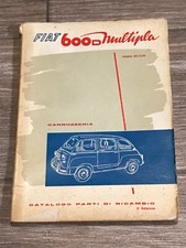 FIAT 600 D MULTIPLA CATALOGO