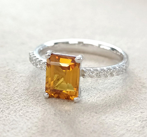 Anello oro bianco con - anello, 18