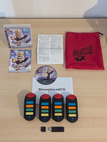 Buzz ps3 wireless - buzz!,