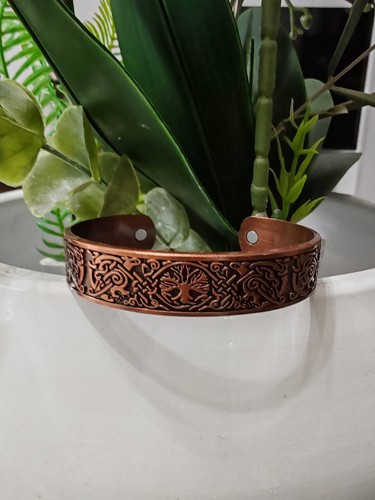 Bracciale rame con - bracciale, in