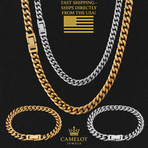 Collana catena maglia cubana