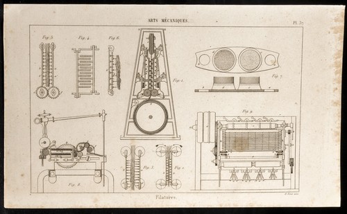 1852 incisione arti - 1852,