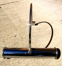 Applique  Metallo Cromato Lampada Muro orientabile per quadri specchi Vintage