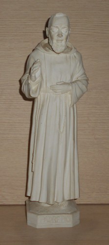 Statua scultura san padre - scultura, pio