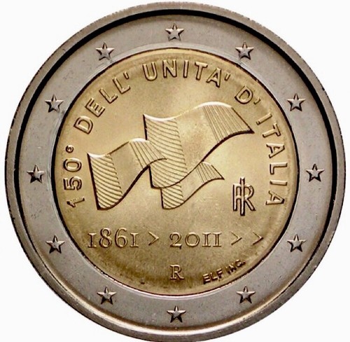 Euro italia 2011 - euro, unità
