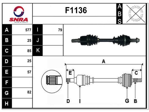 Albero motore fiat punto - albero,