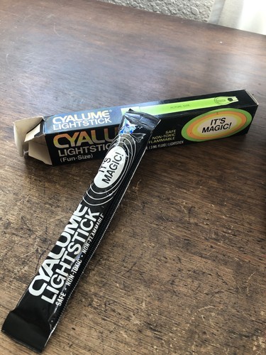 Vintage 1981 cyalume light - vintage,
