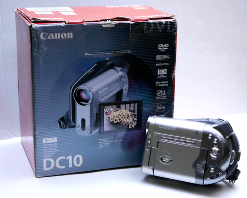 Videocamera canon dc10 mini - videocamera, e,