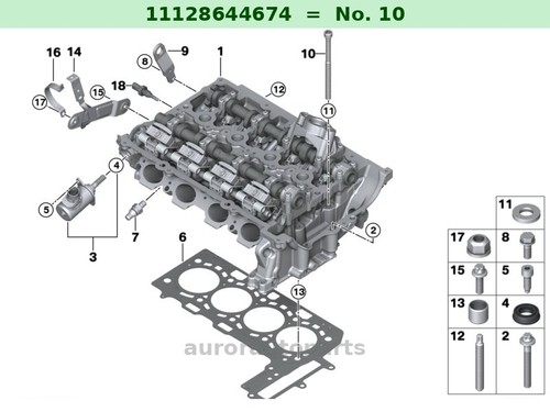 Kit 2x11128644674 vite della - 2x11128644674,