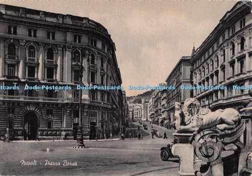 D280293 napoli piazza borsa - piazza,