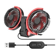 Ventilatore per Auto A Doppia Testa con Motore Brushless, Ventola di Raffre6584