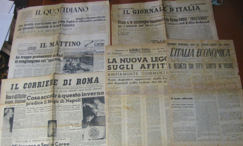 Giornali epoca anni 20 - d'epoca, /