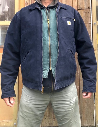 Giacca coperta vintage blu