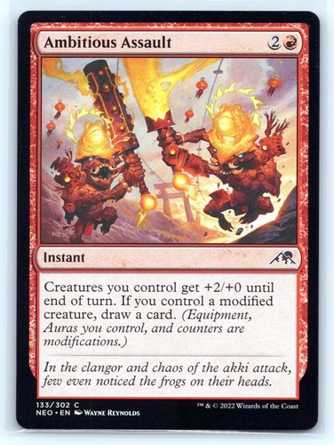 Mtg assalto ambizioso - mtg, nm