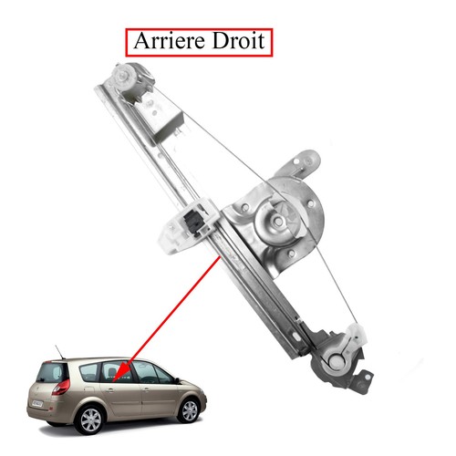 Alzavetro elettrico posteriore - alzavetro,