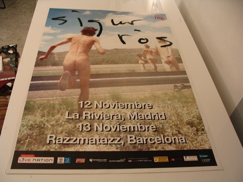 Sigur ros original poster - ros, tour