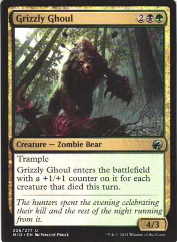 Grizzly ghoul 226 - 226, uc