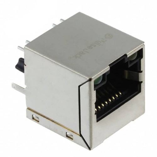 Conn magjack 1port - magjack, 100base-tx
