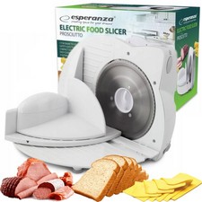 Affettatrice elettrica compatta 3 velocità 150W Lama 17cm taglio fino a 15mm