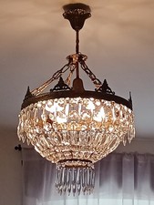 Lampadario antico, 5 punti