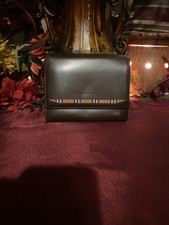 Portafoglio Burberry in vera