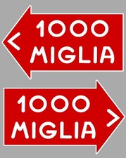 LOT 2 STICKERS FLECHE 1000