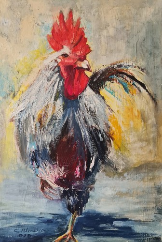 Quadro olio tela x - quadro,