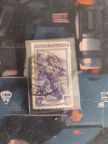 Francobollo poste lire - poste, 1950