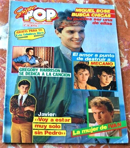 Revista super pop 1982 - revista,