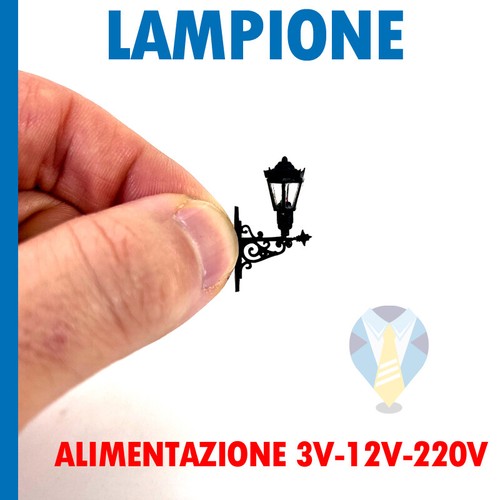 Lampione parete lanterna - lampione,