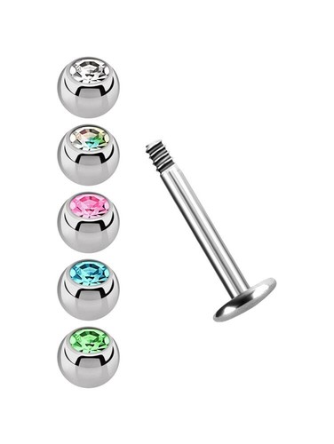 Set piercing labbra gioielli - set,