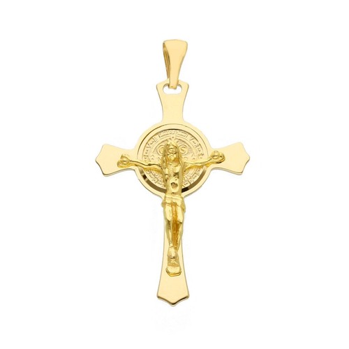 Ciondolo croce oro - oro, giallo