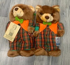 PANTOFOLE PUPAZZO ORSO DE FONSECA TAGLIA 32-35 SUOLA ANTISCIVOLO CIABATTE