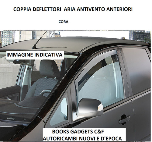 Coppia deflettori antivento - deflettori,