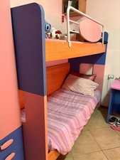 letto a castello usato rosa