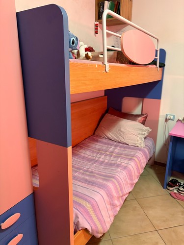 Letto castello usato rosa - castello,