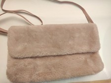 Borsa Rosa pelliccia sintetica