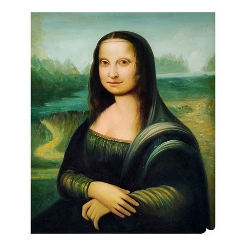 Dipinto mano olio tela - a, su