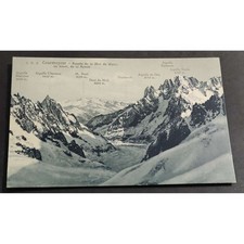 Cartolina Courmayeur - Bassin de la Mer de Glace - En Hiver - De La Ronde